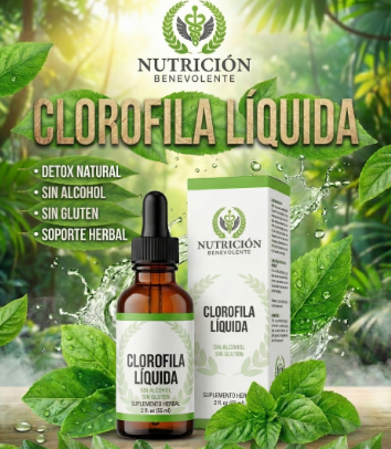 Clorofila Líquida Natural Alta Pureza
