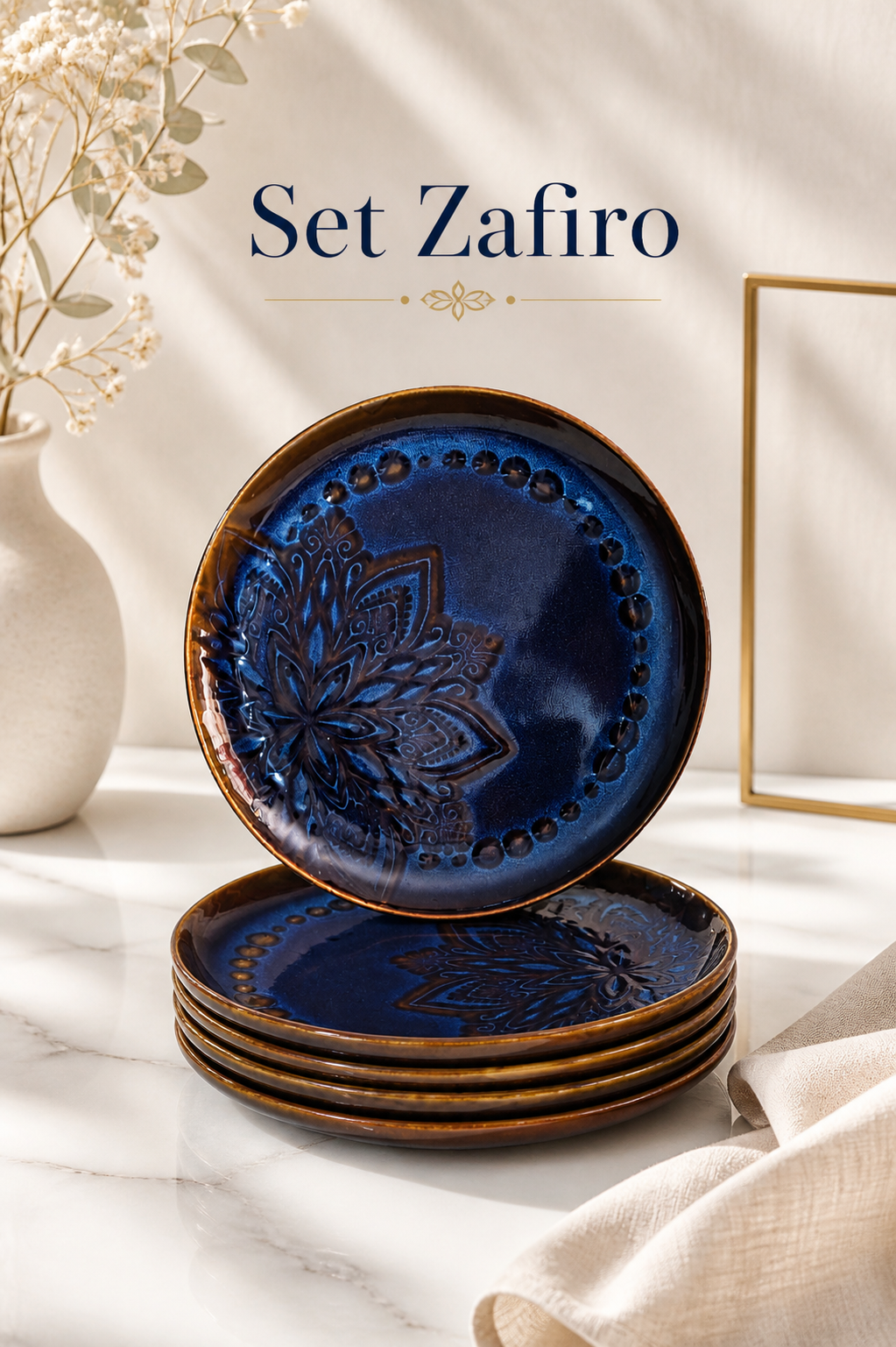 Set Zafiro - 18 Piezas