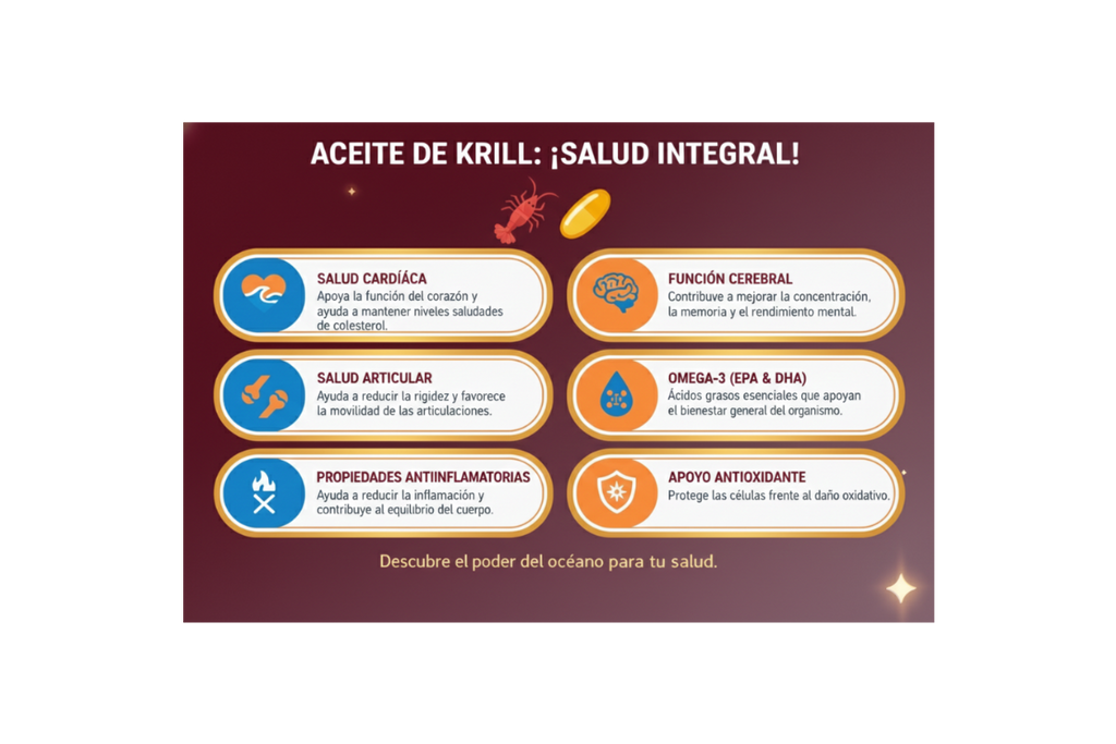 MegaRed® OMEGA-3 Aceite de Krill 60 Cápsulas Blandas 500Mg