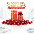 MegaRed® OMEGA-3 Aceite de Krill 60 Cápsulas Blandas 500Mg