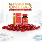MegaRed® OMEGA-3 Aceite de Krill 60 Cápsulas Blandas 500Mg